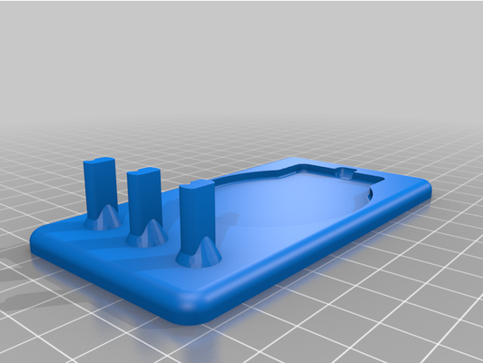 oral-b toothbrush stand by vincy3d 3d print model - Mito3D