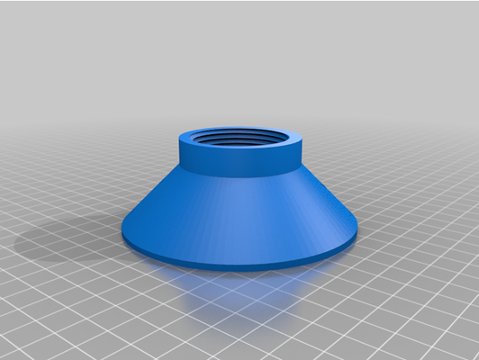 entonnoir funnel pour remplissage boite dessicant by olivierbcr box 3d print model - Mito3D