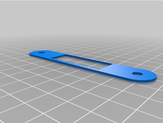 distanzplatte m-lock magnetfallenschloss by jobelix 3d print model - Mito3D