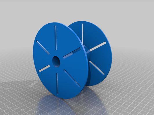 cable reel holder by scottgibb 3d print model - Mito3D