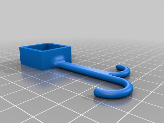 modular ultrasonic cleaner hooks by lars3d hook 3d print model - Mito3D