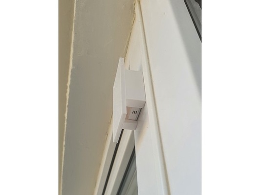 xiaomi aqara temperature sensor case by dj luki housing humidity outdoor pressure 3d print model - Mito3D