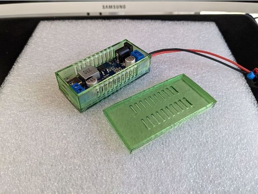 enclosure uctronics u2663 dc buck converter by nikdfish case raspberry pi 3d print model - Mito3D