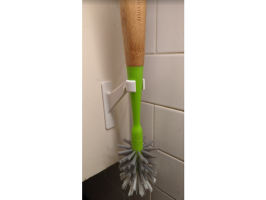 lavaggio spazzola titolare supporto by ne0p0litan cucina 3d print model - Mito3D