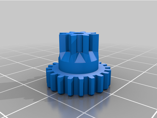 tiny gear by ftftft tinywhoop 3d print model - Mito3D