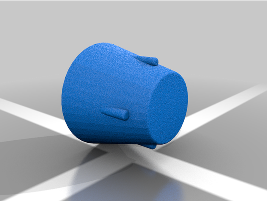 motorola two radio knob by bwmartens volume walkie-talkie 3d print model - Mito3D