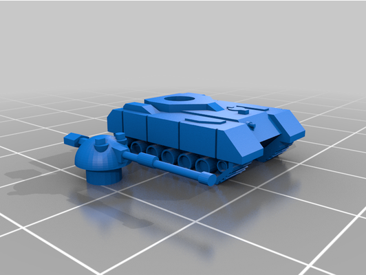 po tank by durgunluk 3d print model - Mito3D