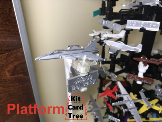 kit card tree platform jas-39 gripen by big marty alwaystinkering kitcard 3d print model - Mito3D