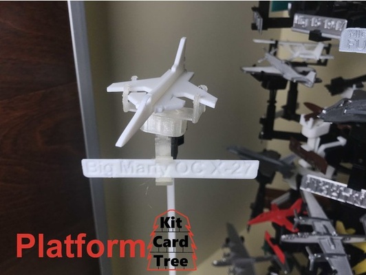 kit card tree platform x-29 by big marty alwaystinkering kitcard 3d print model - Mito3D