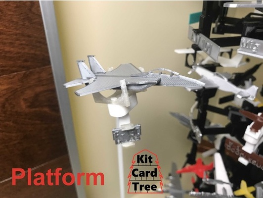 kit card tree platform f-15c eagle by kirizaya 43 alwaystinkering kitcard 3d print model - Mito3D