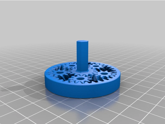gear calculator planetary gearset as by zozo0887 fidget toy gearbox gears print in place spur 3d print model - Mito3D