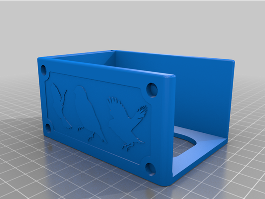 envergadura cartão suporte remixar by casa joelho cartas inserir organizador 3d print model - Mito3D