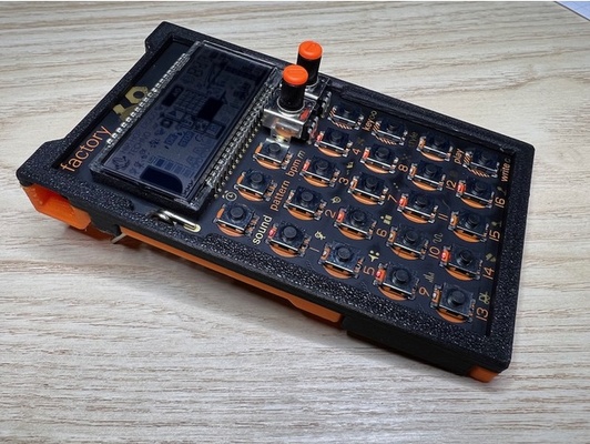 minimalist pocket operator case by thecase 3d print model - Mito3D