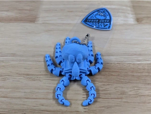 calamardo pulpo tentáculos by javajudt nickelodeon bob esponja pantalones cuadrados tentáculo 3d print model - Mito3D