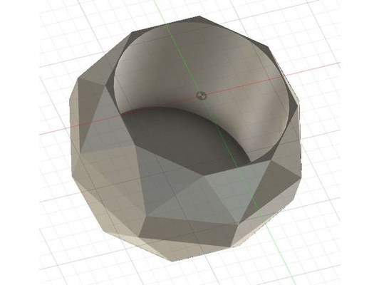 vazo 8 eckig corners fraktal by rolfmobil 3d print model - Mito3D
