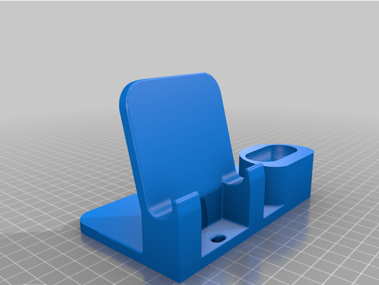 smartphone + airpods dock by dazzle5 charging iphone 3d print model - Mito3D