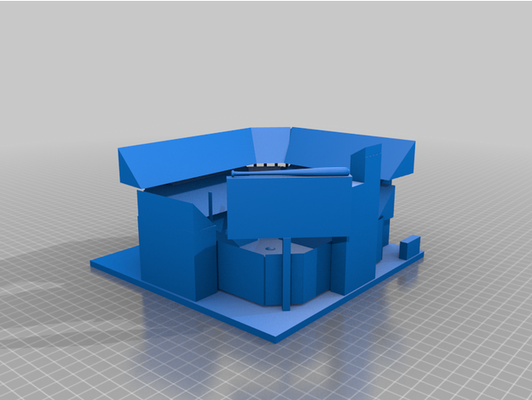 baseball stadium by yashasam ballpark cardinals mlb st louis 3d print model - Mito3D