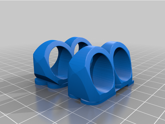 pb&j two finger rings by squirmster 3d print model - Mito3D