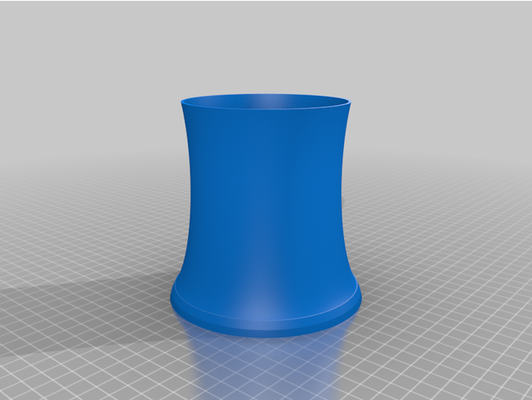 bomba atomica torre openscad by slotcarbrad nucleare vaso 3d print model - Mito3D