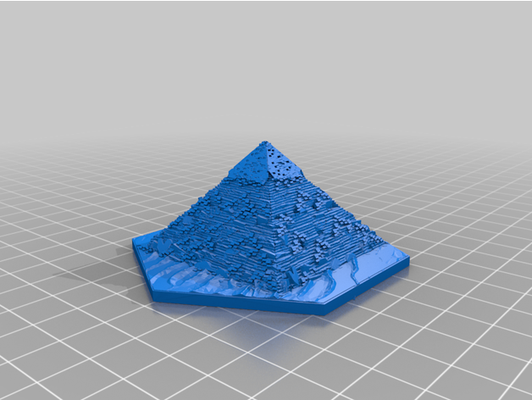 wüste höhle of wunder pyramide split modelle by lawrence26 3d print model - Mito3D