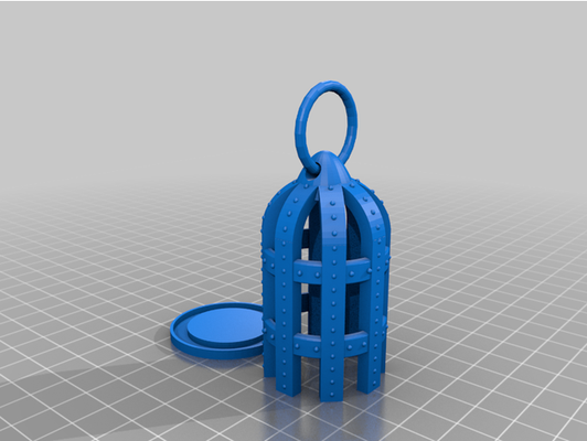 circulaire cage by viccie211 dd dnd mini donjons dragons 3d print model - Mito3D