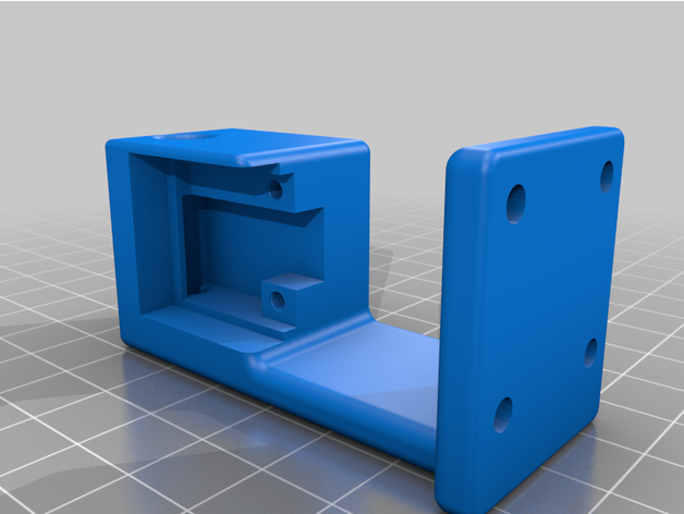 cr-10 cr-10s mount spool holder eased corners edges by yuri rage 3D print model - Mito3D