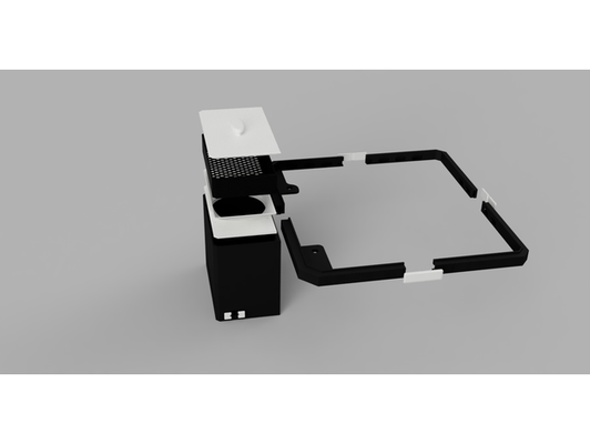 anycubic photon mono air filter by rêve léger filtre anicubique 39 petit 3d print model - Mito3D