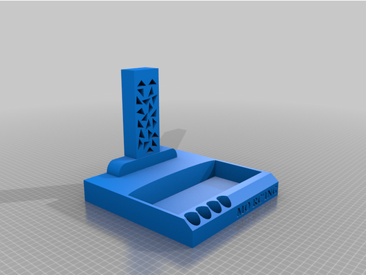 rc car stand base by rcplayday 3d print model - Mito3D