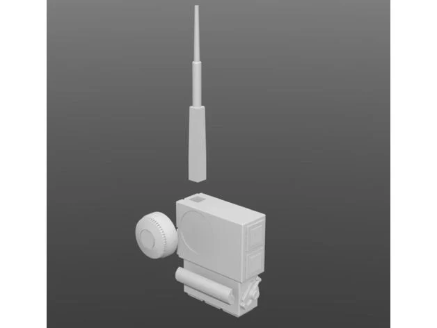 scarif rebell radio split drucken fdm by camburu 3D print model - Mito3D