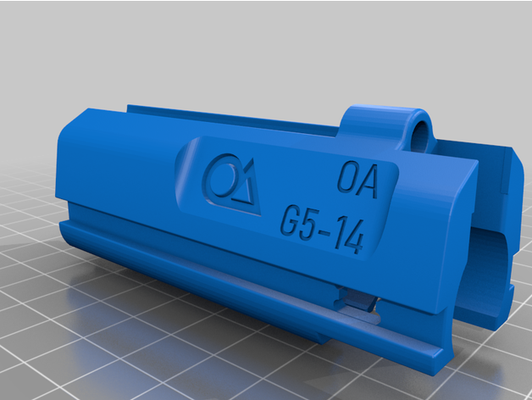 airsoft ghk g5 hafif cıvata taşıyıcı 14 by openairsoft aksesuarlar parçalar 3d print model - Mito3D