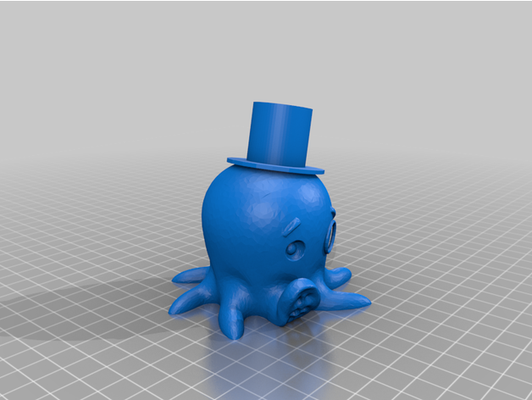 sophisticated octopus by starwars 69 3d print model - Mito3D