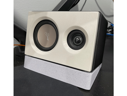 swan m10 horizontal speaker stand by eli9k hivi 3d print model - Mito3D