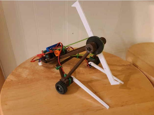 mini mamut peri ağırlık savaş robotu by jairemi 150g karınca siklet rc araba robot savaşları 3d print model - Mito3D