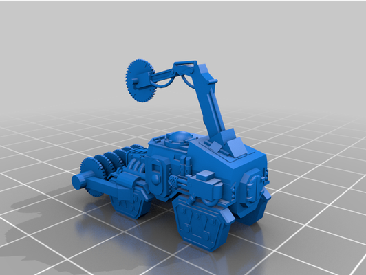 space rambo truck by rvbomally 3d print model - Mito3D