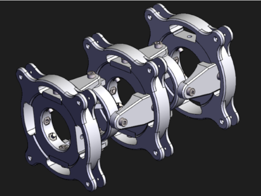 robotic arm parts testing by laser 3d print model - Mito3D