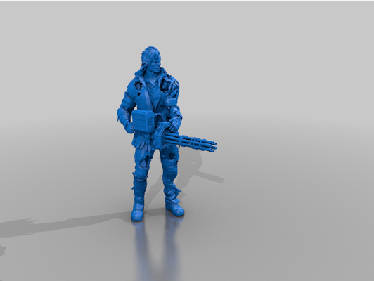 terminator characters - tm dp lp by jimjimjimmyjim 3d print model - Mito3D