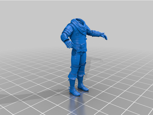 coquin guerrier by jimjimjimmyjim dnd 3d print model - Mito3D