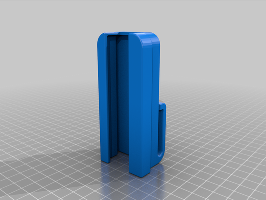 leatherman wave holster remix - no supports by smileysmoke 3d print model - Mito3D