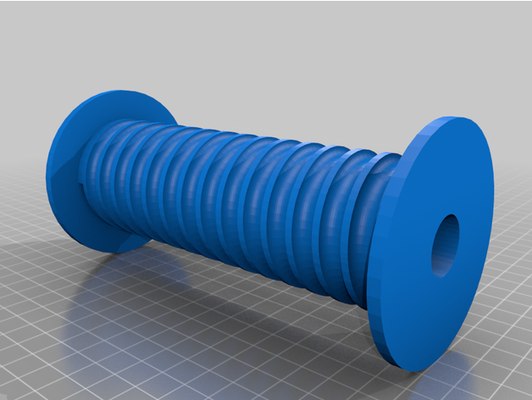 rope wire spool by ayresjeremiah 3d print model - Mito3D