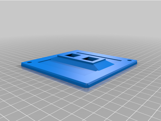 double clé voûte jonction boîte couverture gaine by crosse nord 3d print model - Mito3D