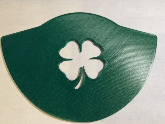 st patrick's day keurig drip tray by prophasi 3d print model - Mito3D