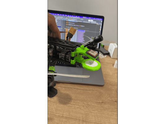 tbs source one v3 airtag holder drone fpv by juliandavid333 apple honder mount nodemcu 3d print model - Mito3D