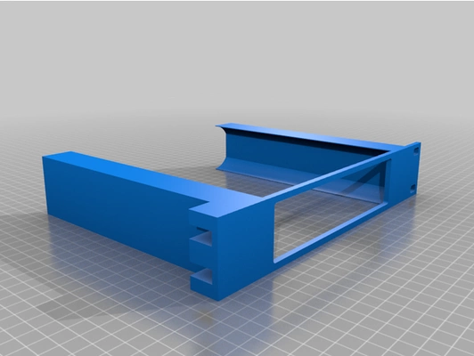 unifi 16 léger poe commutateur 1u grille monter by coolpal montage support 3d print model - Mito3D