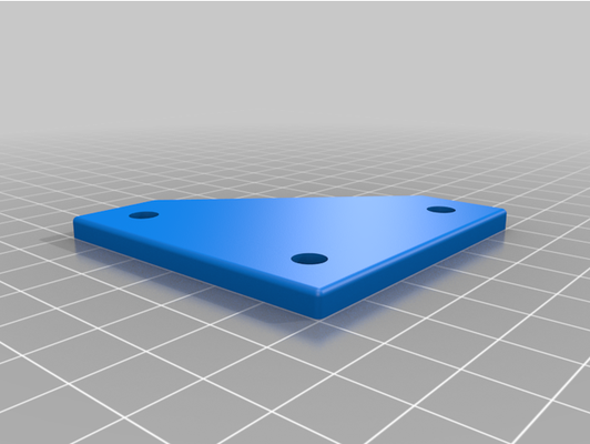 8020 2020 angle corner bracket by amd3 extrusion 3d print model - Mito3D