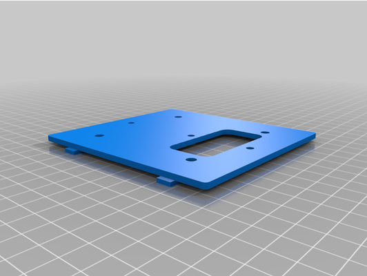 hpe msm410 ap mount plate by domnov aruba enterprise networking wall 3d print model - Mito3D