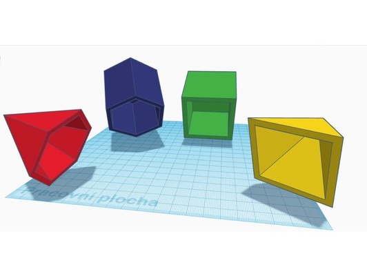 volume of pyramid prism - relation by versur 3d print model - Mito3D