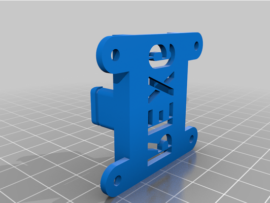 ricevitore montare molo duplex rex6 by marcoh83 3d print model - Mito3D