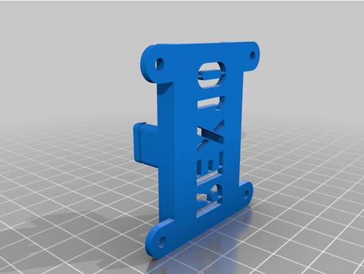 ricevitore montare molo duplex rex10 by marcoh83 3d print model - Mito3D