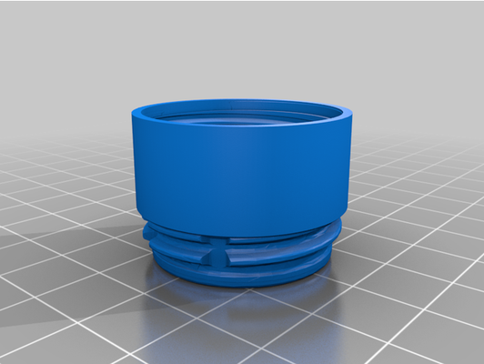 gel blaster to padrão garrafa fio adaptador by and219y akm bola gelsoft tremonha orbeez 3d print model - Mito3D