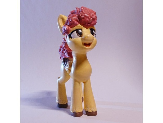 mooncake by pessimizer cute happy pony 3d print model - Mito3D